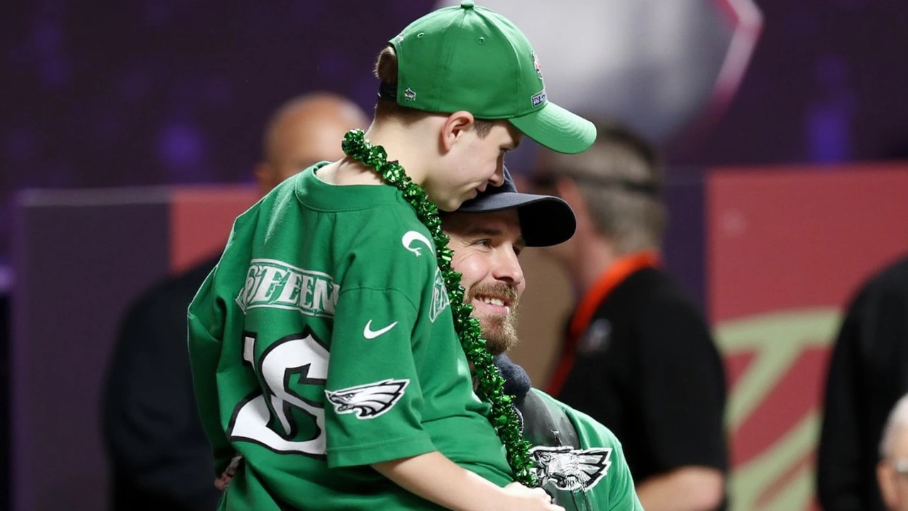 Bradley Cooper Fires Up Eagles Fans at Super Bowl 59