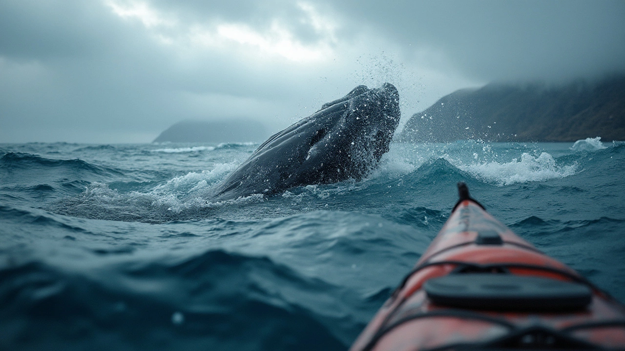 Humpback Whale Swallows Kayaker in Chile Before Quick Release: Dramatic Moment Caught on Video