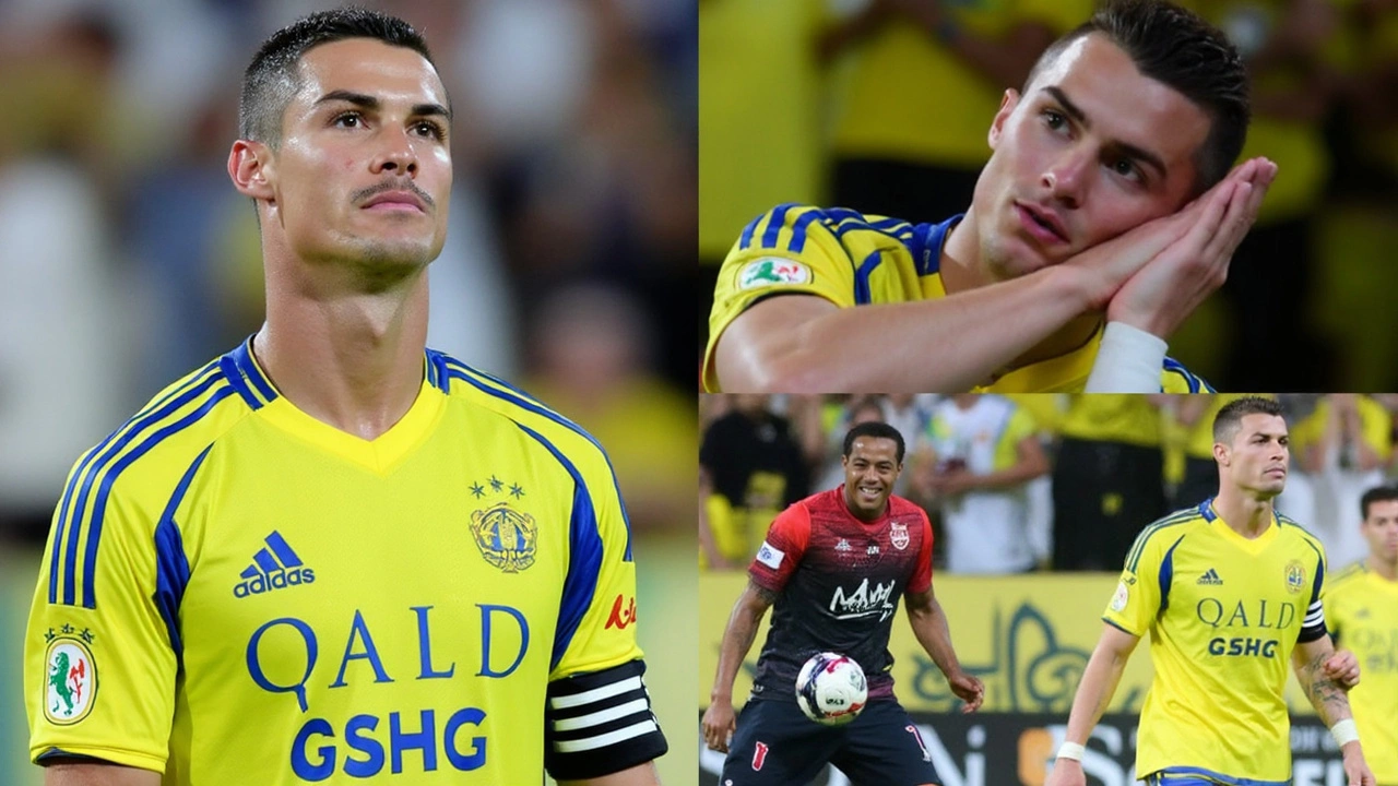 Cristiano Ronaldo's Frustration Takes Center Stage in Al-Nassr's Dramatic Collapse Against Al-Ittihad