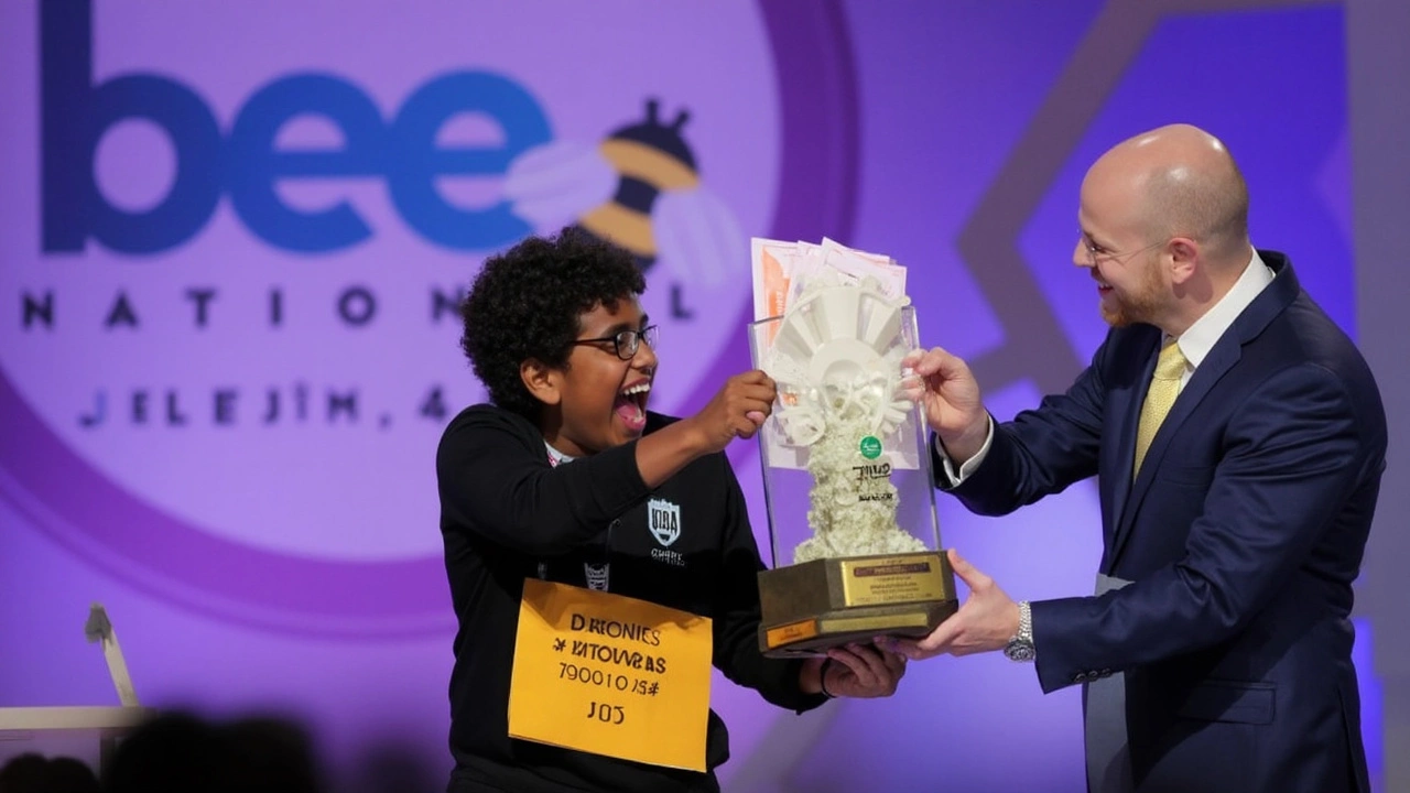 Faizan Zaki Triumphs at 2025 Scripps National Spelling Bee on Competition's Centennial