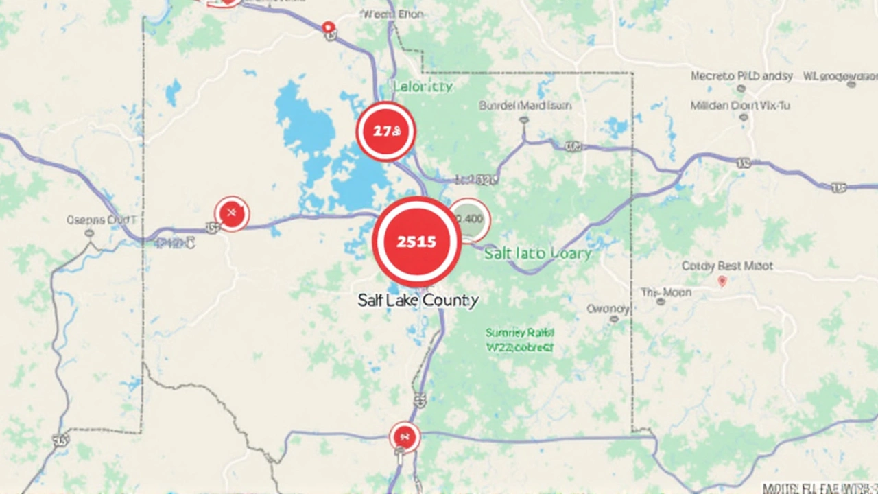 Salt Lake County Power Outages Leave 14,000 in the Dark as Rocky Mountain Power Battles Severe Winds