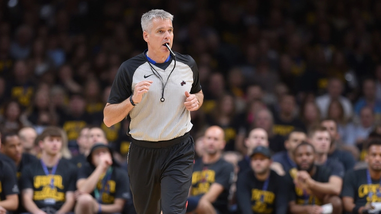 Scott Foster Returns to Officiate After Bloody Nose in NBA Playoff Clash