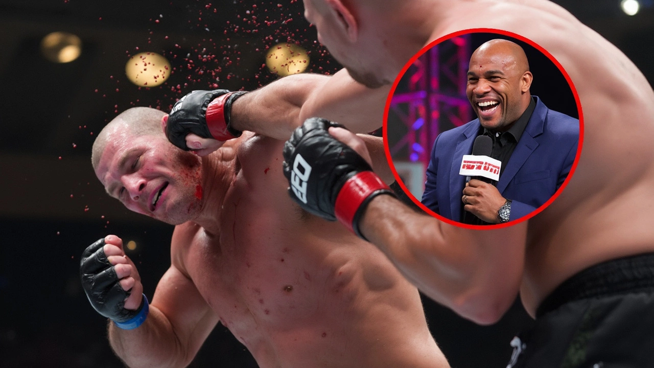 Daniel Cormier Can't Stop Laughing After Bloodied UFC 317 Fighter's Hilarious Post-Fight Interview