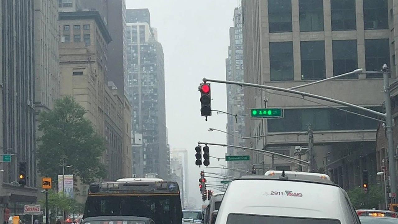 Wildfire Smoke from Canada Pushes Boston’s Air Quality to Unhealthy Levels